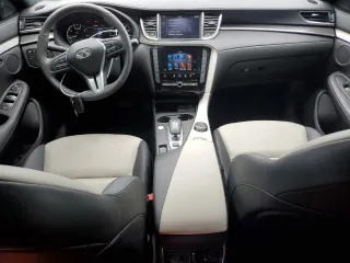 2024 Infiniti QX55 Luxe with VIN 3PCAJ5JRXRF104229, listed as a Copart auction lot 58097004 with 4,735 mi miles and Salvage title. Bid and sale history available at DreamBid. Image 8.