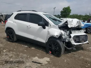 2020 Chevrolet Trax LT with VIN 3GNCJLSB7LL230367, listed as a Copart auction lot 57222255 with 26,180 mi miles and Salvage title. Bid and sale history available at DreamBid. Image 4.