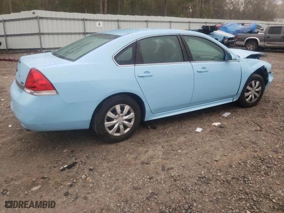 2010 Chevrolet Impala Police Police with VIN 2G1WD5EMXA1240064, listed as a Copart auction lot 51021715 with 88,631 mi miles and Salvage Title. Bid and sale history available at carsss.com. Image 3.