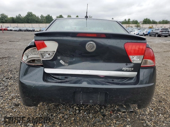 2010 Mercury Milan Premier with VIN 3MEHM0JA9AR644398, listed as a Copart auction lot 72792374 with 147,811 mi miles and Salvage Title. Bid and sale history available at carsss.com. Image 6.
