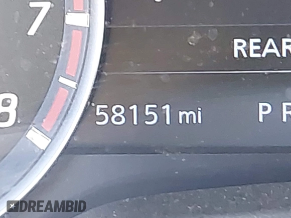 2023 Nissan Titan Pro-4X with VIN 1N6AA1FB9PN104089, listed as a IAAI auction lot 42202488 with 58,151 mi miles and . Bid and sale history available at DreamBid. Image 15.