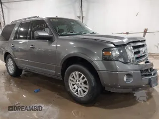 2014 Ford Expedition Limited with VIN 1FMJU1K52EEF37353, listed as a IAAI auction lot 41731188 with 186,734 mi miles and . Bid and sale history available at DreamBid. Image 1.