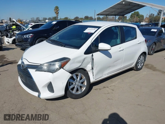 2015 Toyota Yaris L with VIN VNKKTUD34FA051863, listed as a IAAI auction lot 41615246 with 103,728 mi miles. Bid and sale history available at carsss.com. Image 17.