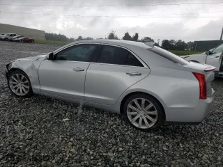 2015 Cadillac ATS Sedan Luxury RWD with VIN 1G6AB5RA9F0105705, listed as a Copart auction lot 71349974 with 124,081 mi miles and Salvage Title. Bid and sale history available at carsss.com. Image 2.