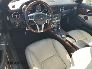 2012 Mercedes-Benz SLK-Class SLK 350 with VIN WDDPK5HA1CF017917, listed as a Copart auction lot 71798664 with 65,676 mi miles and Salvage Title. Bid and sale history available at carsss.com. Image 8.