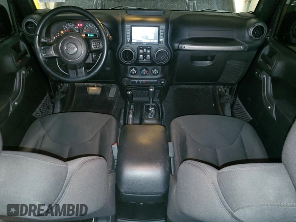 2018 Jeep Wrangler JK Unlimited Sport S with VIN 1C4HJWDG6JL821579, listed as a Copart auction lot 87313354 with 29,691 mi miles and Salvage Title. Bid and sale history available at carsss.com. Image 8.