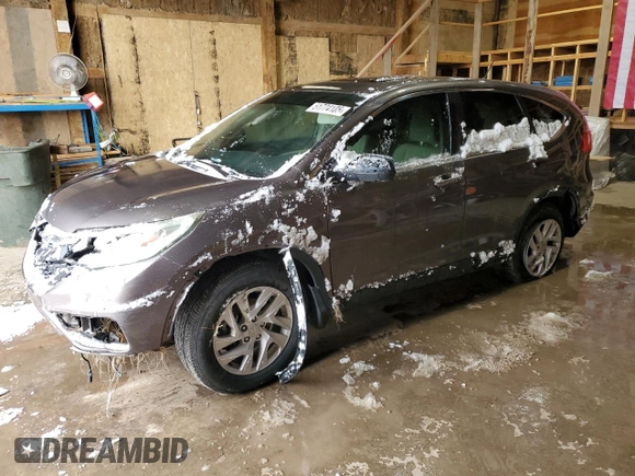 2016 Honda CR-V EX with VIN 2HKRM4H56GH652542, listed as a Copart auction lot 51774185 with 109,382 mi miles and Salvage Title. Bid and sale history available at DreamBid. Image 1.