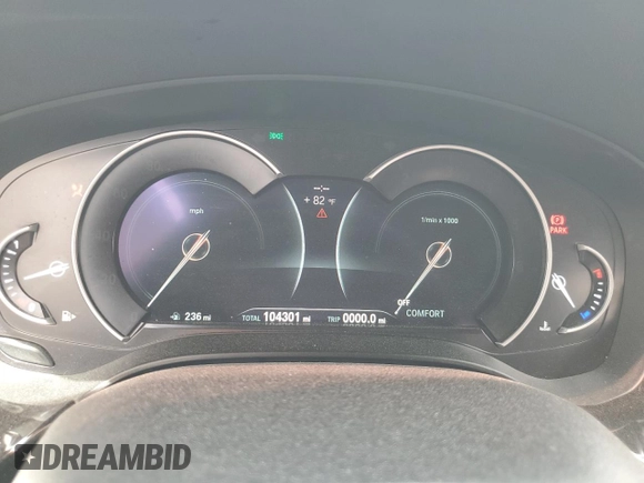 2018 BMW 5 Series 540i with VIN WBAJE5C51JWA94611, listed as a Copart auction lot 50367505 with 104,301 mi miles and Salvage Title. Bid and sale history available at carsss.com. Image 9.