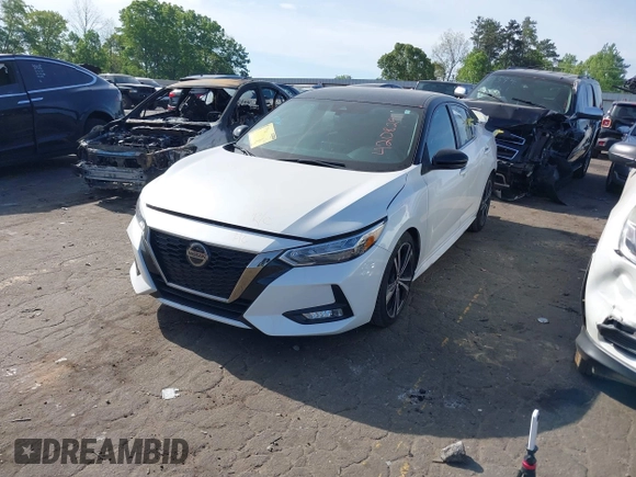 2020 Nissan Sentra SR z VIN 3N1AB8DV6LY290485, wystawiony jako IAAI lot #42082911 z przebiegiem 74 125 mil mil oraz . Historia ofert i sprzedaży dostępna na DreamBid. Obrazek 19.