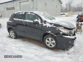 2022 Chevrolet Trax LS with VIN KL7CJNSM9NB544593, listed as a Copart auction lot 85678854 with 26,843 mi miles and Salvage Title. Bid and sale history available at carsss.com. Image 4.