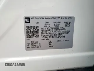 2023 GMC Terrain SLT with VIN 3GKALPEG2PL141633, listed as a Copart auction lot 58691765 with 68,144 mi miles and Salvage title. Bid and sale history available at DreamBid. Image 13.