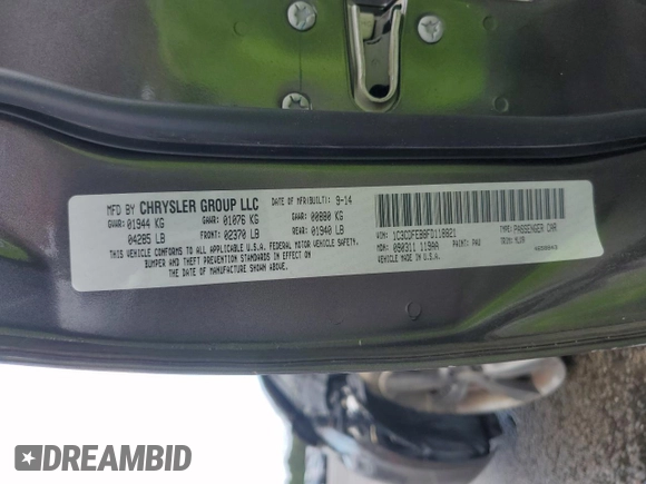 2015 Dodge Dart GT with VIN 1C3CDFEB8FD118821, listed as a Copart auction lot 64459445 with 122,870 mi miles and Salvage title. Bid and sale history available at DreamBid. Image 12.