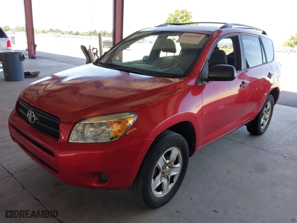 2007 Toyota RAV4 with VIN JTMZD33V076033253, listed as a IAAI auction lot 41963951 with 247,443 mi miles. Bid and sale history available at carsss.com. Image 2.