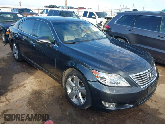 2011 Lexus LS 460 L with VIN JTHGL5EF1B5042245, listed as a IAAI auction lot 41278051 with 138,147 mi miles and . Bid and sale history available at DreamBid. Image 1.