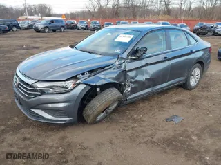 2019 Volkswagen Jetta S with VIN 3VWN57BU0KM118465, listed as a IAAI auction lot 41364758 with 46,185 mi miles. Bid and sale history available at carsss.com. Image 2.