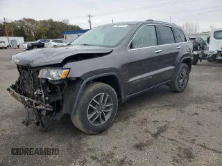 2019 Jeep Grand Cherokee Limited X with VIN 1C4RJFBT7KC620148, listed as a Copart auction lot 78851074 with 57,782 mi miles and Salvage title. Bid and sale history available at DreamBid. Image 1.