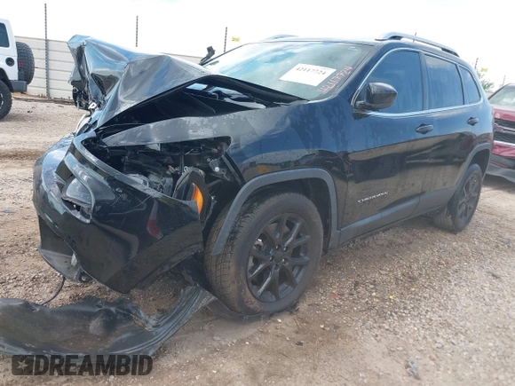 2018 Jeep Cherokee Latitude Plus with VIN 1C4PJLLB0JD511454, listed as a IAAI auction lot 42117724 with 86,684 mi miles and . Bid and sale history available at DreamBid. Image 2.