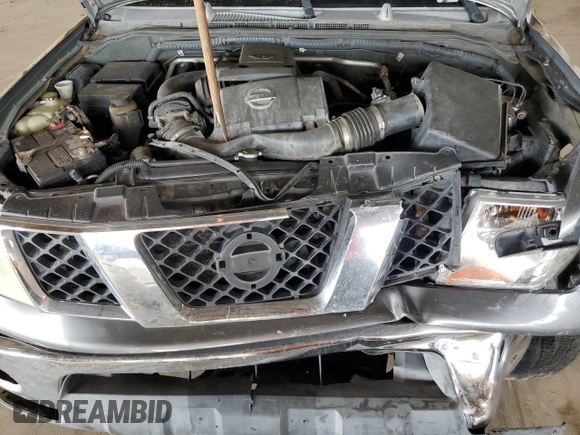 2005 Nissan Frontier SE with VIN 1N6AD06U85C440652, listed as a Copart auction lot 66146454 with 219,061 mi miles and Salvage title. Bid and sale history available at DreamBid. Image 13.