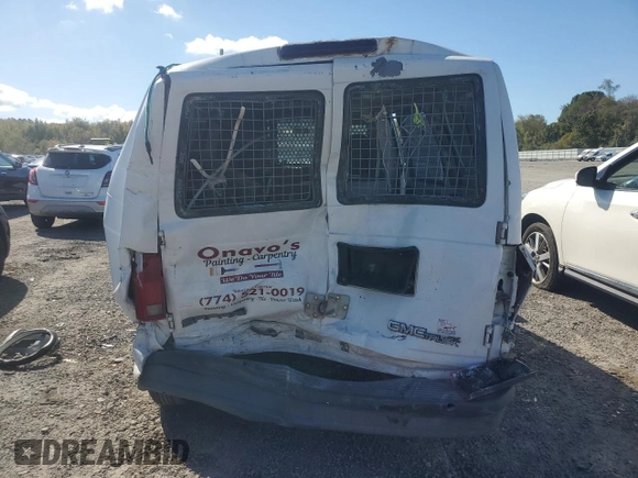 1997 GMC Safari Cargo with VIN 1GTDL19W1VB542192, listed as a Copart auction lot 86278354 with Not Provided miles and Non Repairable. Bid and sale history available at carsss.com. Image 6.