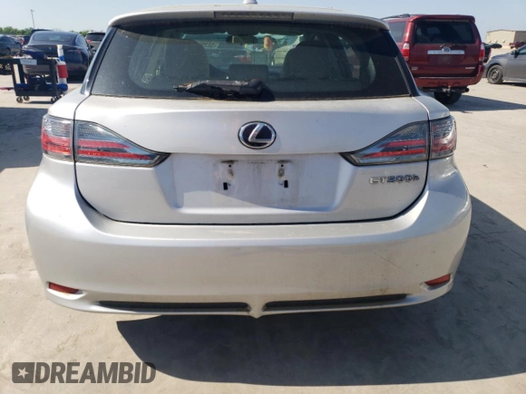 2011 Lexus CT 200h with VIN JTHKD5BH9B2019620, listed as a Copart auction lot 52398375 with 165,411 mi miles and Clean title. Bid and sale history available at DreamBid. Image 6.