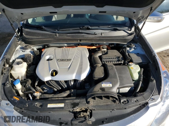 2013 Hyundai Sonata with VIN KMHEC4A45DA100032, listed as a Copart auction lot 46705995 with 124,544 mi miles and Salvage Title. Bid and sale history available at DreamBid. Image 13.