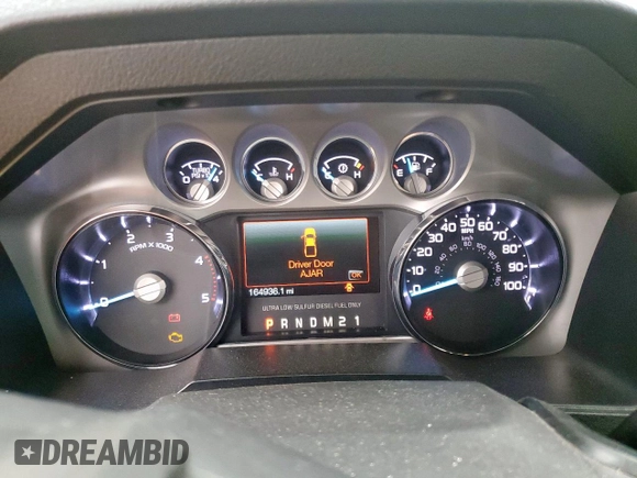 2016 Ford F-250 Lariat with VIN 1FT7W2BT4GEA20703, listed as a Copart auction lot 60414485 with 164,936 mi miles and Salvage title. Bid and sale history available at DreamBid. Image 9.
