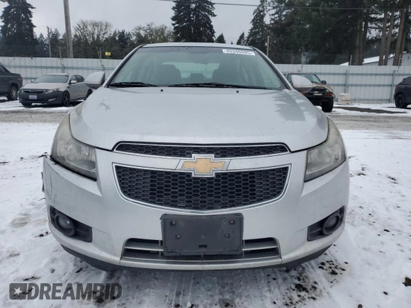 2011 Chevrolet Cruze LT w/1FL with VIN 1G1PE5S9XB7192099, listed as a Copart auction lot 45346695 with 0 mi miles and Salvage Title. Bid and sale history available at carsss.com. Image 5.