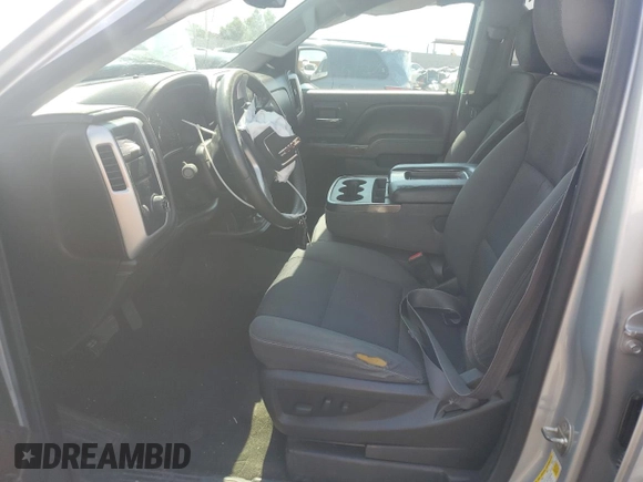 2014 GMC Sierra 1500 SLE with VIN 1GTR1UEH2EZ111064, listed as a Copart auction lot 64264034 with 0 mi miles and Salvage Title. Bid and sale history available at carsss.com. Image 7.