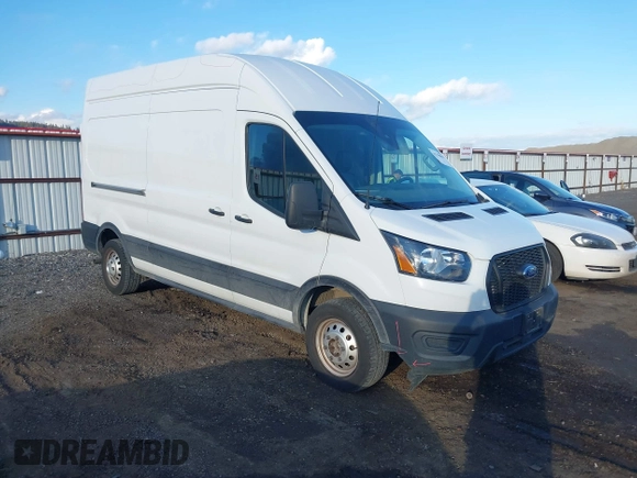 2022 Ford Transit Cargo with VIN 1FTBR2X85NKA64634, listed as a IAAI auction lot 41710090 with 37,206 mi miles and . Bid and sale history available at DreamBid. Image 1.