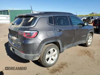 2018 Jeep Compass Latitude with VIN 3C4NJDBB8JT325217, listed as a Copart auction lot 64356803 with 81,678 mi miles and Salvage Title. Bid and sale history available at carsss.com. Image 3.