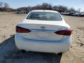 2019 Infiniti Q50 Luxe с VIN JN1EV7AR9KM554858, выставлен на аукционе Copart как лот 45847665 с пробегом 88 669 миль миль и Списание • Salvage title. История ставок и продаж доступна на DreamBid. Изображение 6.