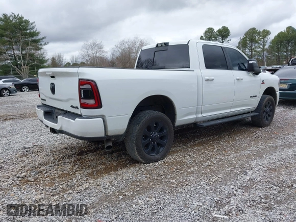 2023 Ram 2500 Big Horn with VIN 3C6UR5DL4PG529196, listed as a IAAI auction lot 41694247 with 89,600 mi miles and . Bid and sale history available at DreamBid. Image 4.