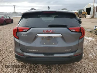 2021 GMC Terrain SLE with VIN 3GKALTEV7ML370442, listed as a Copart auction lot 44411905 with 45,353 mi miles and Salvage Title. Bid and sale history available at carsss.com. Image 6.