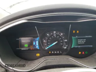 2014 Ford Fusion Titanium Hybrid with VIN 3FA6P0RU3ER219947, listed as a Copart auction lot 53566235 with 186,846 mi miles and Salvage Title. Bid and sale history available at carsss.com. Image 9.