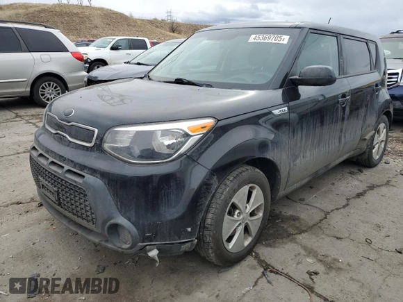 2016 Kia Soul with VIN KNDJN2A25G7319137, listed as a Copart auction lot 45369705 with 67,937 mi miles and Salvage Title. Bid and sale history available at carsss.com. Image 1.