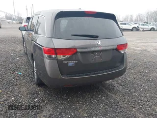 2016 Honda Odyssey EX-L with VIN 5FNRL5H66GB019426, listed as a IAAI auction lot 41939019 with 156,226 mi miles and . Bid and sale history available at DreamBid. Image 3.