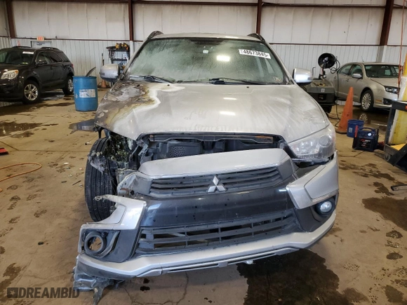 2016 Mitsubishi Outlander Sport 2.4 SEL with VIN JA4AR4AW1GZ025638, listed as a Copart auction lot 48673845 with 0 mi miles and Salvage Title. Bid and sale history available at carsss.com. Image 5.