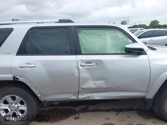 2023 Toyota 4Runner SR5 with VIN JTEMU5JR3P6147061, listed as a IAAI auction lot 42194146 with 35,519 mi miles and . Bid and sale history available at DreamBid. Image 13.