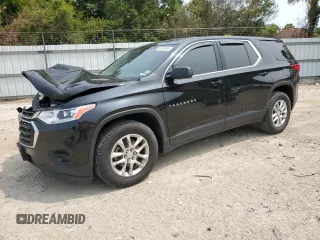 2020 Chevrolet Traverse LS with VIN 1GNERFKW6LJ179750, listed as a Copart auction lot 58975295 with 83,031 mi miles and Salvage title. Bid and sale history available at DreamBid. Image 1.