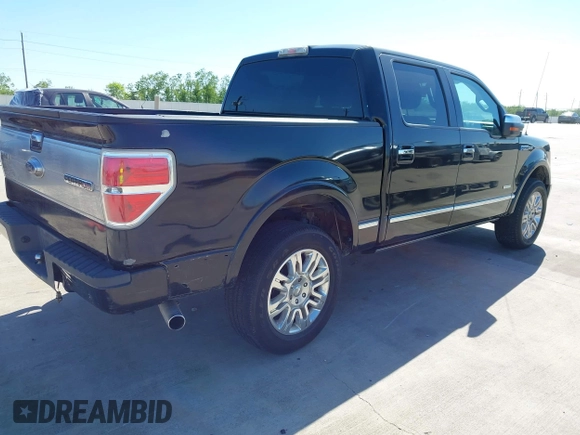 2013 Ford F-150 XL with VIN 1FTFW1ET8DFA16905, listed as a IAAI auction lot 41970489 with 253,252 mi miles. Bid and sale history available at carsss.com. Image 4.