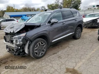2022 Hyundai Santa Fe Hybrid SEL Premium with VIN KM8S3DA15NU020206, listed as a Copart auction lot 78435314 with 25,790 mi miles and Salvage Title. Bid and sale history available at carsss.com. Image 1.