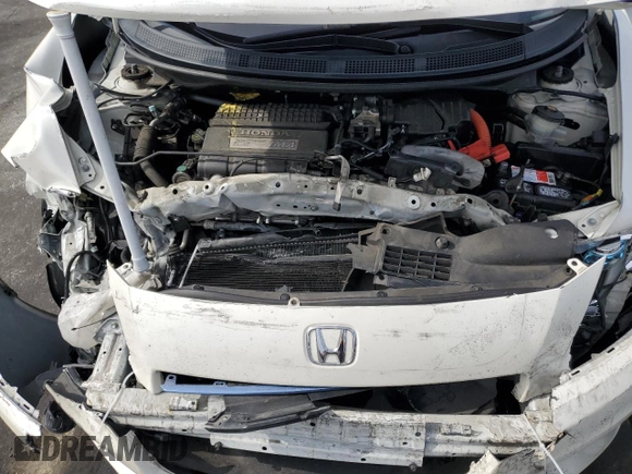 2015 Honda CR-Z EX with VIN JHMZF1D6XFS003512, listed as a Copart auction lot 56709955 with 78,785 mi miles and Salvage title. Bid and sale history available at DreamBid. Image 11.