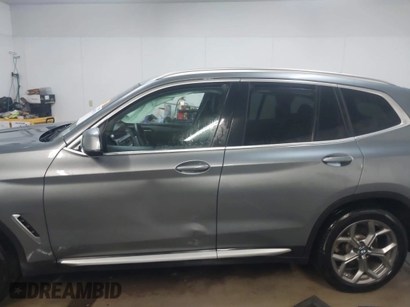2023 BMW X3 xDrive30i with VIN 5UX53DP05P9R31110, listed as a IAAI auction lot 41663374 with 21,248 mi miles and . Bid and sale history available at DreamBid. Image 14.