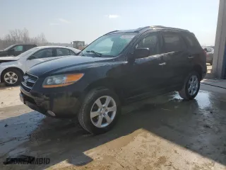 2008 Hyundai Santa Fe SE with VIN 5NMSH13E58H221121, listed as a Copart auction lot 49084395 with 193,910 mi miles and Salvage Title. Bid and sale history available at carsss.com. Image 1.