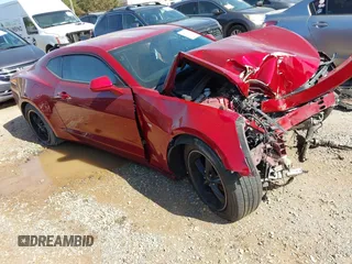 2017 Chevrolet Camaro 1LT with VIN 1G1FB1RX5H0140804, listed as a IAAI auction lot 41929989 with 1 mi miles. Bid and sale history available at carsss.com. Image 1.