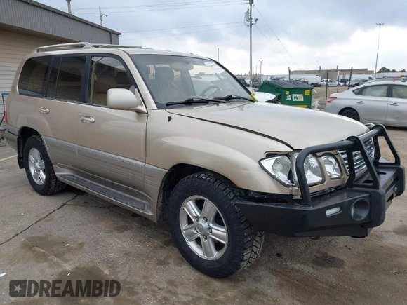 1999 Lexus LX 470 z VIN JT6HT00W8X0045705, wystawiony jako IAAI lot #42005587 z przebiegiem 443 758 mil mil oraz . Historia ofert i sprzedaży dostępna na DreamBid. Obrazek 1.