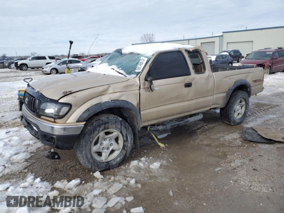 2003 Toyota Tacoma with VIN 5TEWN72N13Z186908, listed as a Copart auction lot 88140875 with 189,979 mi miles and Salvage Title. Bid and sale history available at carsss.com. Image 1.