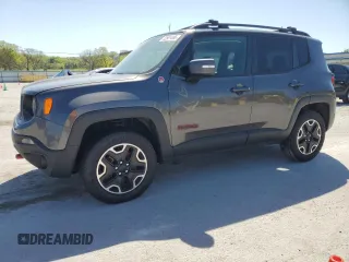 2016 Jeep Renegade Trailhawk with VIN ZACCJBCTXGPD70324, listed as a Copart auction lot 52681495 with 195,442 mi miles and Salvage Title. Bid and sale history available at carsss.com. Image 1.