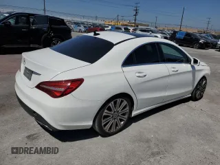2018 Mercedes-Benz CLA 250 with VIN WDDSJ4EB2JN669663, listed as a Copart auction lot 53080104 with 70,424 mi miles and . Bid and sale history available at DreamBid. Image 3.