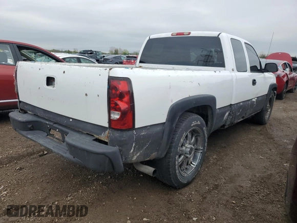 2005 Chevrolet Silverado 1500 Work Truck with VIN 1GCEC19X25Z254430, listed as a Copart auction lot 55614165 with 164,174 mi miles and Clean Title. Bid and sale history available at carsss.com. Image 3.